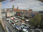 Archived image Webcam Stuttgart at the Market Square 09:00