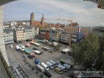 Archived image Webcam Stuttgart at the Market Square 04:00