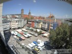 Archiv Foto Webcam Stuttgart: Marktplatz 11:00