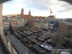 Archived image Webcam Stuttgart at the Market Square 07:00