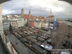 Archived image Webcam Stuttgart at the Market Square 09:00