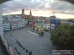 Archived image Webcam Stuttgart at the Market Square 19:00