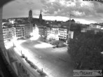 Archiv Foto Webcam Stuttgart: Marktplatz 03:00