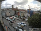Archiv Foto Webcam Stuttgart: Marktplatz 09:00