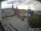 Archiv Foto Webcam Stuttgart: Marktplatz 11:00