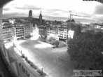Archiv Foto Webcam Stuttgart: Marktplatz 03:00