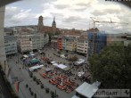 Archiv Foto Webcam Stuttgart: Marktplatz 11:00