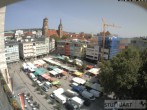 Archiv Foto Webcam Stuttgart: Marktplatz 10:00