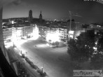 Archiv Foto Webcam Stuttgart: Marktplatz 22:00