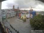 Archived image Webcam Stuttgart at the Market Square 19:00