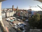 Archived image Webcam Stuttgart at the Market Square 07:00