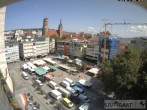 Archived image Webcam Stuttgart at the Market Square 09:00