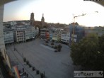 Archiv Foto Webcam Stuttgart: Marktplatz 23:00