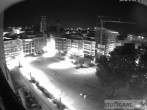 Archiv Foto Webcam Stuttgart: Marktplatz 01:00