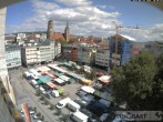 Archiv Foto Webcam Stuttgart: Marktplatz 09:00
