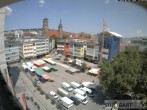 Archiv Foto Webcam Stuttgart: Marktplatz 11:00