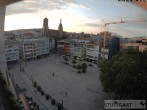 Archiv Foto Webcam Stuttgart: Marktplatz 19:00