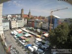 Archiv Foto Webcam Stuttgart: Marktplatz 09:00