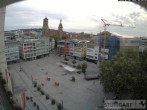 Archived image Webcam Stuttgart at the Market Square 05:00