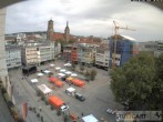 Archived image Webcam Stuttgart at the Market Square 09:00