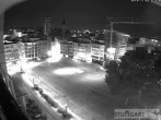 Archiv Foto Webcam Stuttgart: Marktplatz 01:00