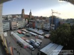 Archived image Webcam Stuttgart at the Market Square 07:00