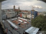 Archived image Webcam Stuttgart at the Market Square 15:00