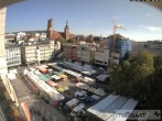 Archiv Foto Webcam Stuttgart: Marktplatz 07:00
