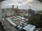 Archiv Foto Webcam Stuttgart: Marktplatz 11:00