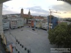 Archiv Foto Webcam Stuttgart: Marktplatz 05:00