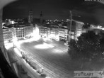Archiv Foto Webcam Stuttgart: Marktplatz 01:00