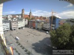 Archiv Foto Webcam Stuttgart: Marktplatz 09:00