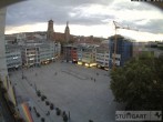 Archiv Foto Webcam Stuttgart: Marktplatz 19:00