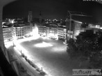 Archiv Foto Webcam Stuttgart: Marktplatz 23:00
