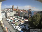 Archiv Foto Webcam Stuttgart: Marktplatz 09:00