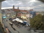 Archiv Foto Webcam Stuttgart: Marktplatz 19:00