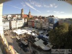 Archiv Foto Webcam Stuttgart: Marktplatz 07:00