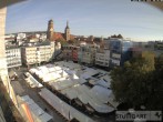 Archiv Foto Webcam Stuttgart: Marktplatz 07:00