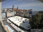 Archiv Foto Webcam Stuttgart: Marktplatz 09:00