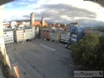 Archiv Foto Webcam Stuttgart: Marktplatz 08:00