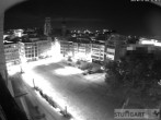 Archived image Webcam Stuttgart at the Market Square 01:00