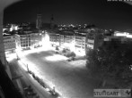 Archived image Webcam Stuttgart at the Market Square 23:00