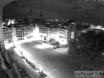 Archived image Webcam Stuttgart at the Market Square 23:00