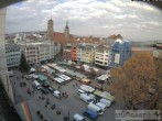 Archived image Webcam Stuttgart at the Market Square 11:00