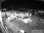 Archived image Webcam Stuttgart at the Market Square 04:00