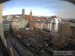 Archived image Webcam Stuttgart at the Market Square 09:00