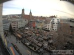 Archiv Foto Webcam Stuttgart: Marktplatz 11:00