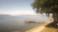 Archiv Foto Webcam Waren: Seeufer am Müritzpalais 09:00
