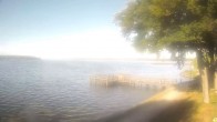 Archiv Foto Webcam Waren: Seeufer am Müritzpalais 07:00