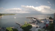 Archiv Foto Webcam Wasserburg am Bodensee: Hafen 17:00